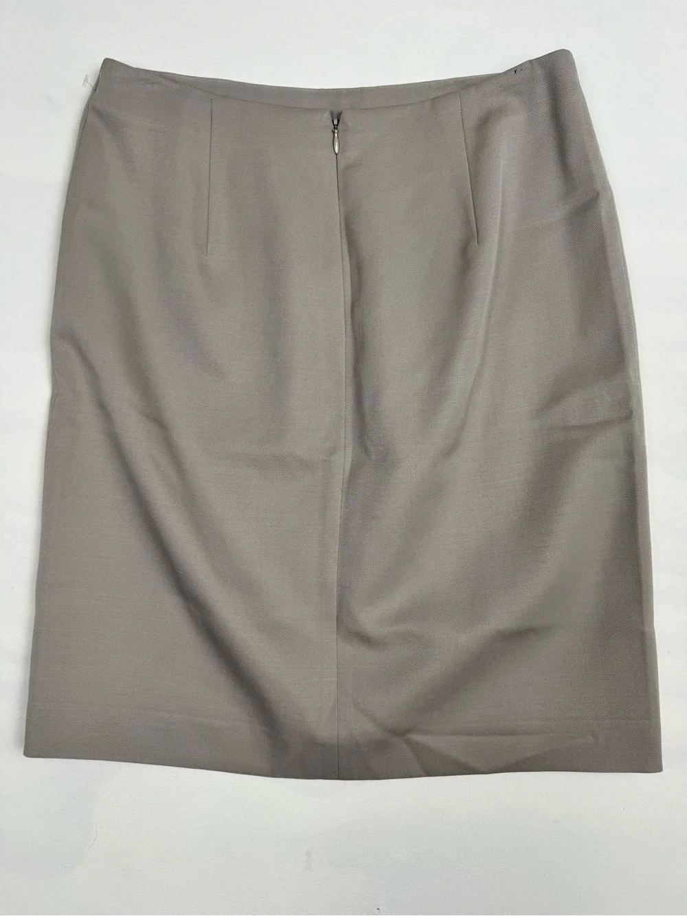 J.Crew Wool Pencil Skirt Gray Women’s 8 Front Pockets